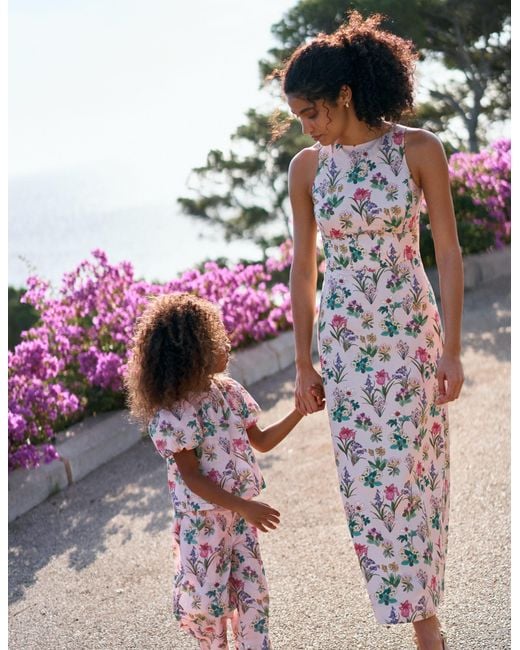 Boden White Silvia Boned Bodice Maxi Dress