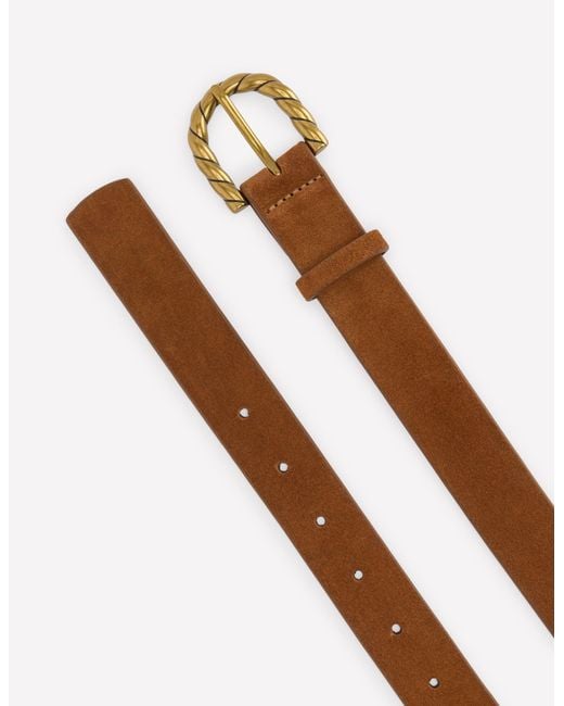 Boden Brown Twist Buckle Belt