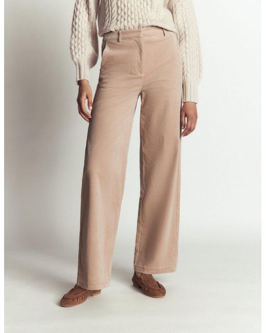 Boden Natural Belgravia Cord Pants