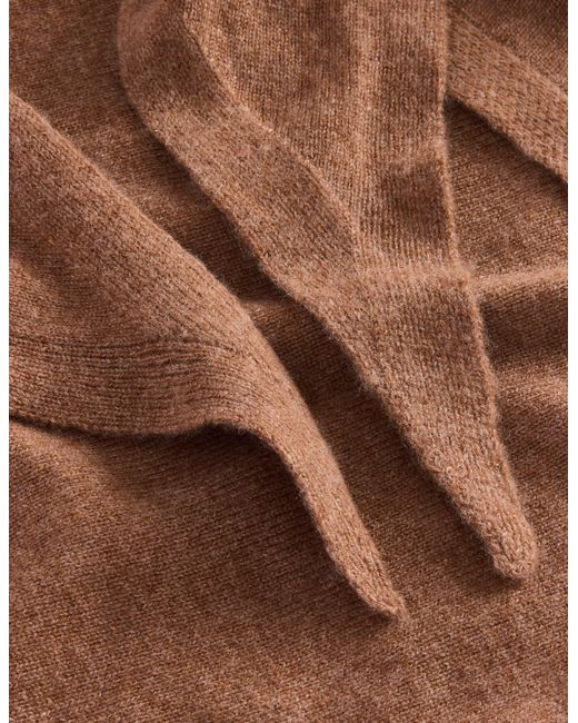 Boden Brown Cashmere Neckerchief