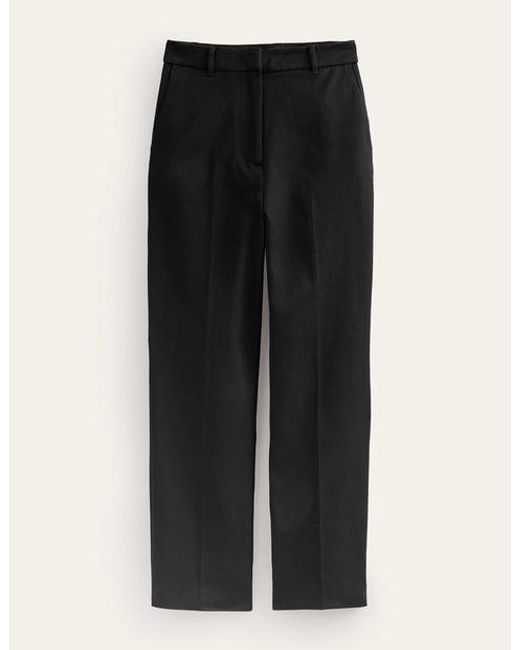 Boden Black Kew Bi-stretch Trousers