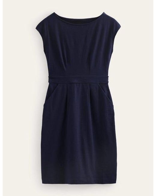 Boden Blue Florrie Jersey Dress