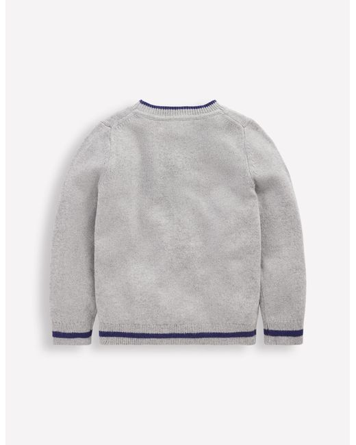 Pull À Logo Fantaisie-Voitures Gris Chiné Boden pour homme en coloris Gray