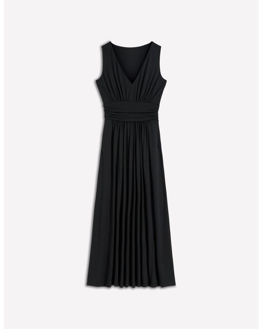 Boden Black Elodie Jersey Maxi Dress