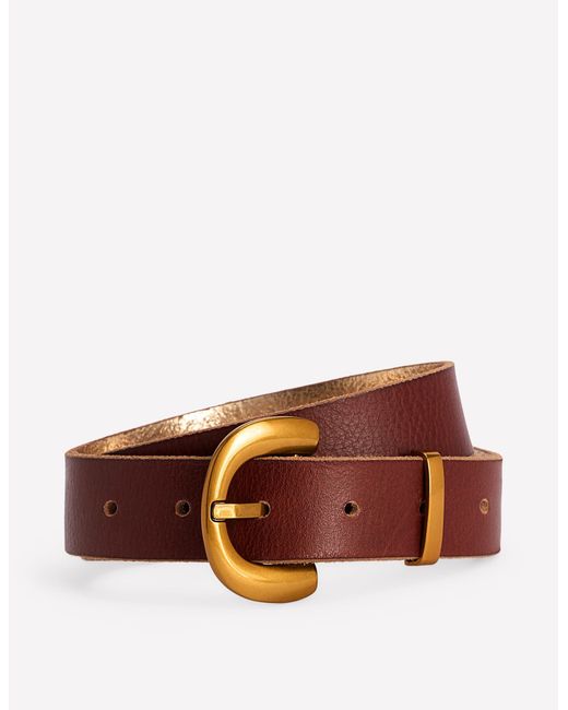 Boden Brown Chunky Hardware Belt