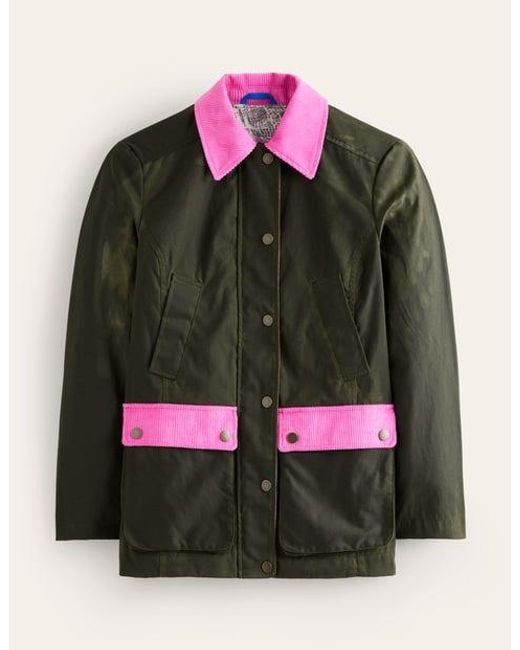 Boden Green Heritage Wax Jacket