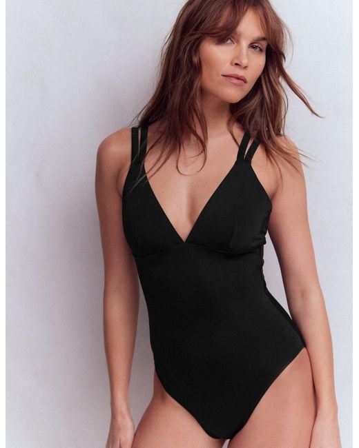 Boden Black Arles Swimsuit