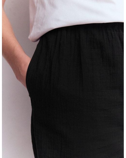Boden Multicolor Pull On Double Cloth Trousers