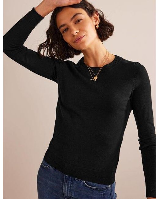 Boden black jumper sales