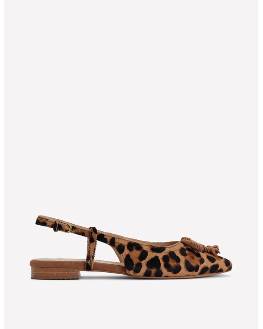 Boden Brown Easy Slingback Flats