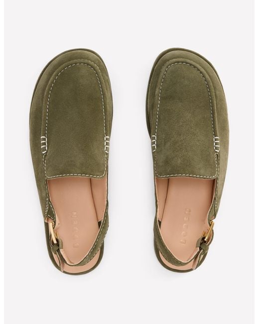 Boden Green Slingback Clog