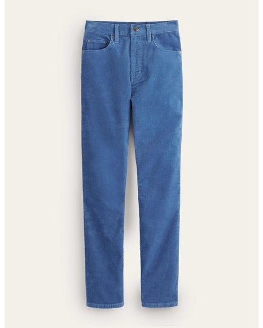 Boden Blue Schmale Cord-Jeans Mit Geradem Bein Damen