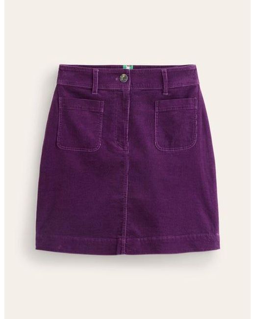 Lavender corduroy mini skirt hot sale