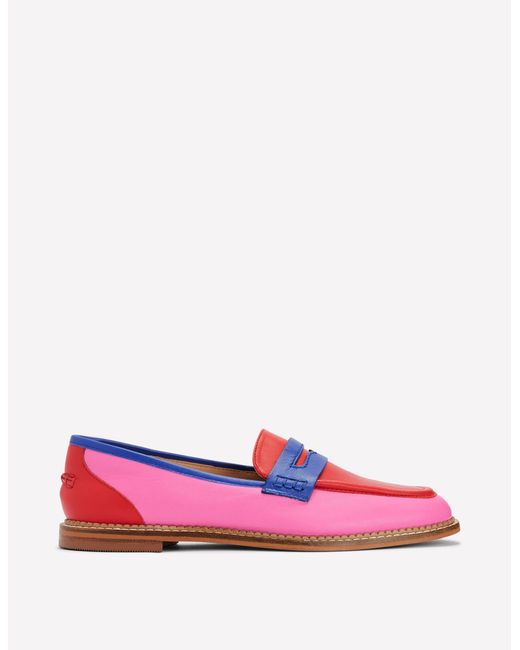 Boden Pink Nya Penny Loafers