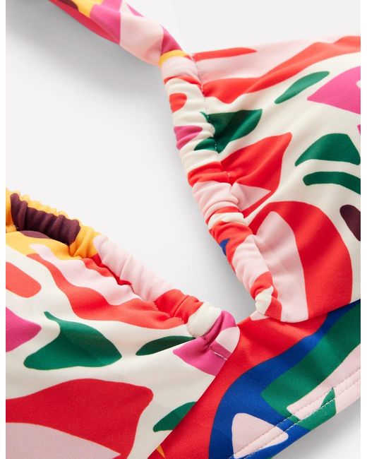 Boden Multicolor Minori Halter Tie Bikini Top