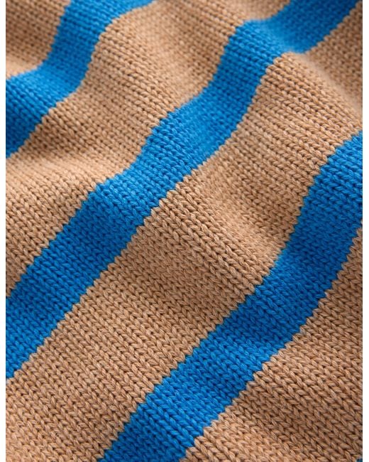 Boden Blue Lucy Relaxed Cotton Jumper
