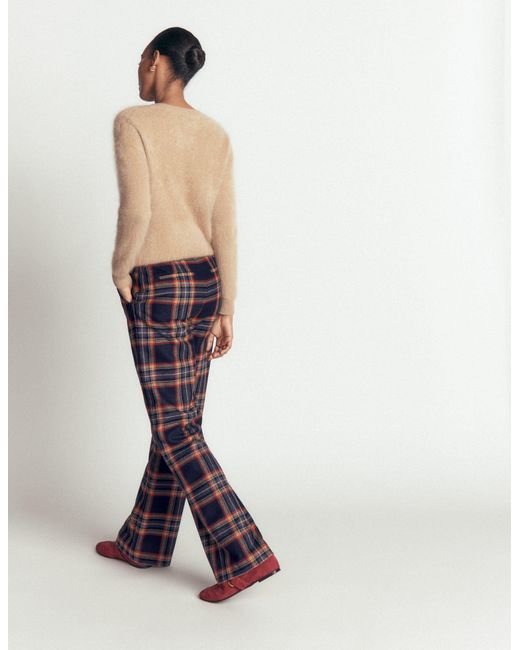 Boden Black Fitzrovia Wool Blend Pants
