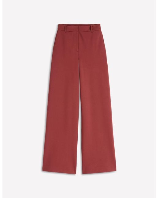 Boden Red Belgravia Ponte Trousers