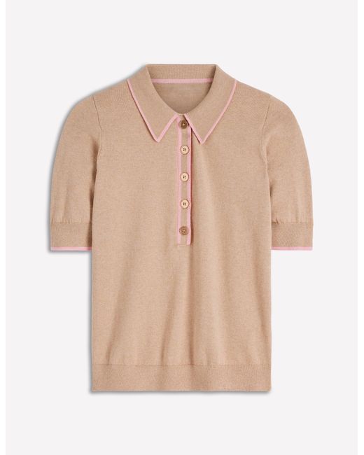 Boden Blue Liz Henley T-Shirt