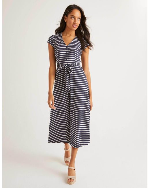 hobbs frances dress navy