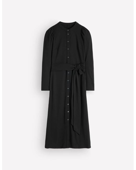 Boden Blue Honor Column Jersey Midi Dress