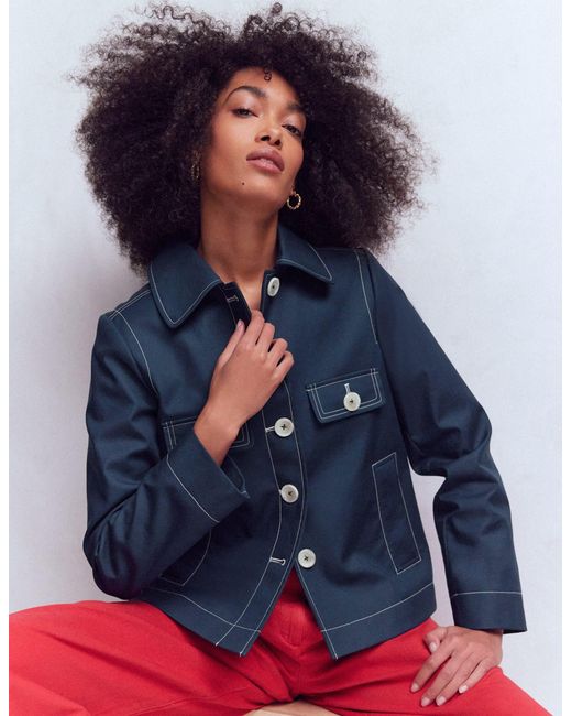 Boden Blue Gloucester Mac