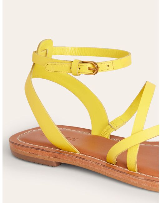 Boden Yellow Everyday Flat Sandal