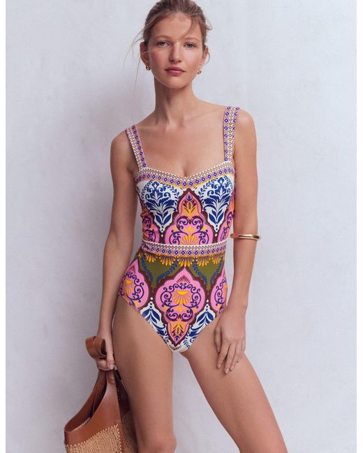 Boden Green Clean Sweetheart Swimsuit