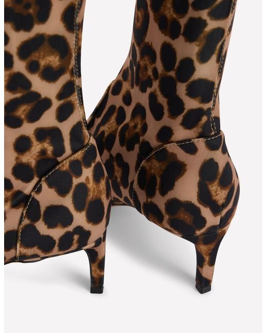 Boden Brown Stretch Kitten Heel Boots