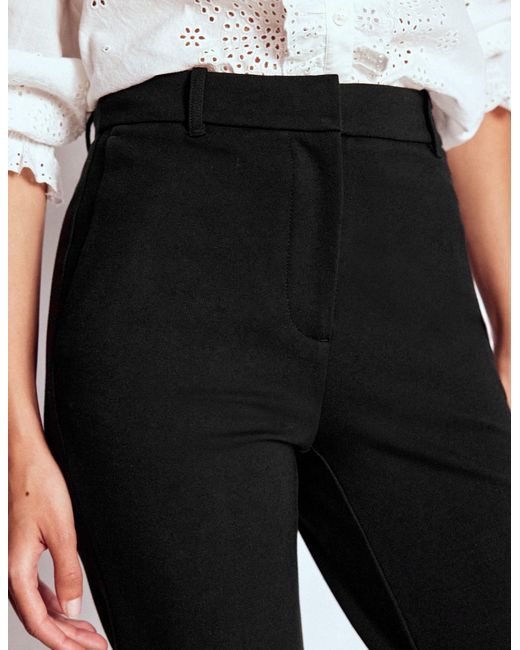 Boden Black Highgate Ponte Pants