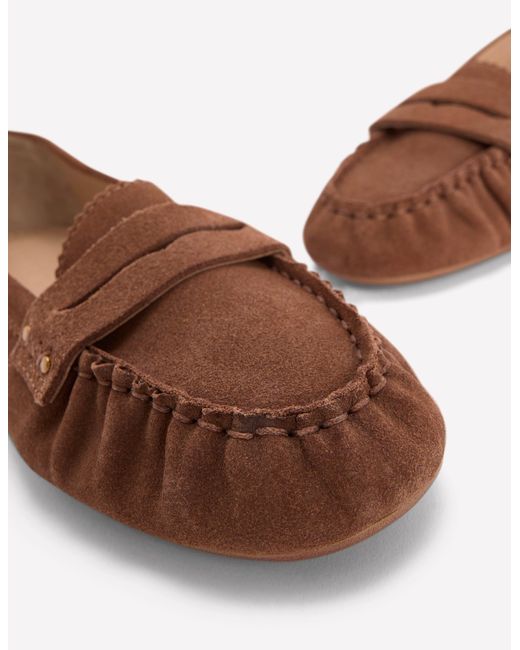Boden Brown Classic Penny Loafers