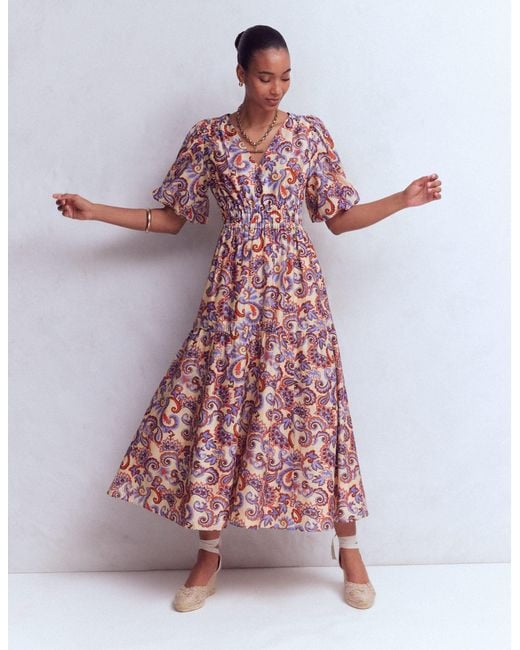 Boden Green Irene Occasion Dress