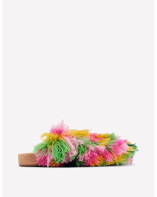 Boden White Texture Mules