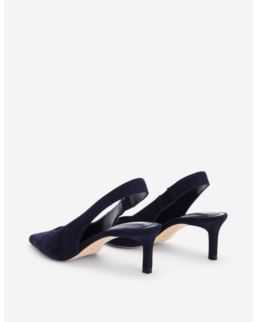 Boden Blue Hope Slingback Heels