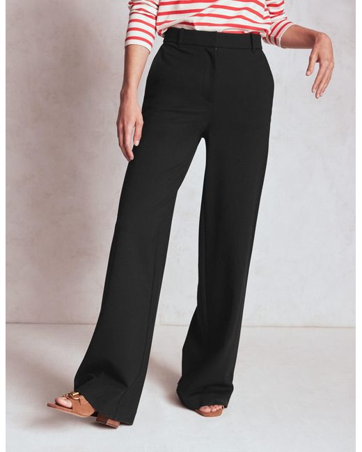 Boden Black Belgravia Ponte Trousers