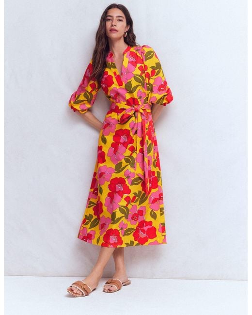 Boden Multicolor Octavia Cotton Dress