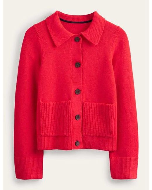 Boden Collared Cardigan