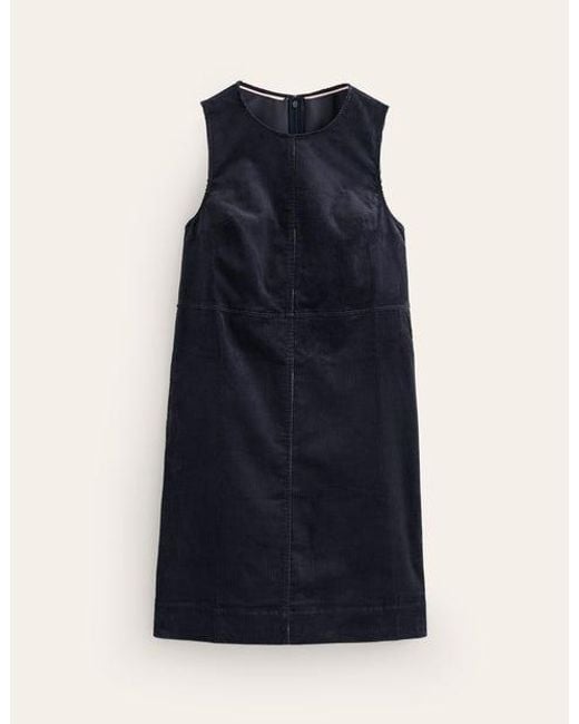 Boden Blue Pia Cord Shift Dress