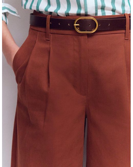 Boden Brown Classic Leather Belt