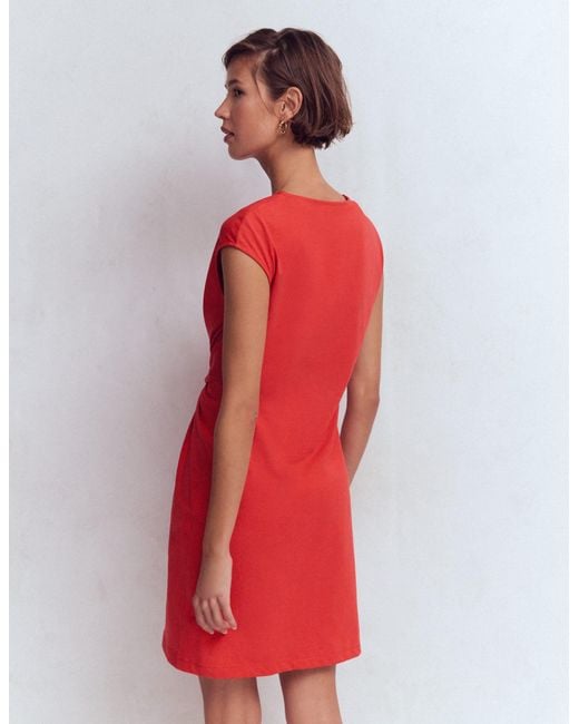 Boden Red Delilah Twist Short Dress