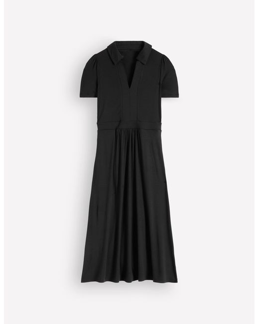 Boden Red Heidi Jersey Midi Tea Dress
