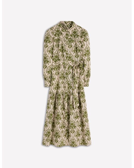 Boden Multicolor Ellie Cotton Maxi Shirt Dress