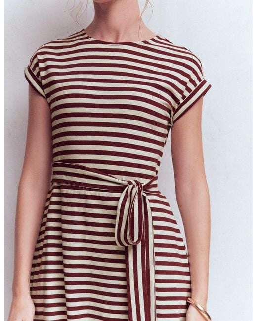 Boden Brown Eve Jersey Midi Dress