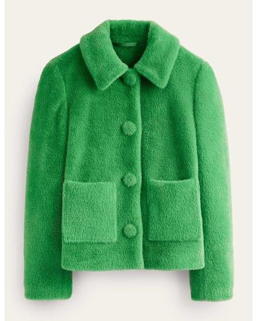 Boden Green York Faux-fur Coat