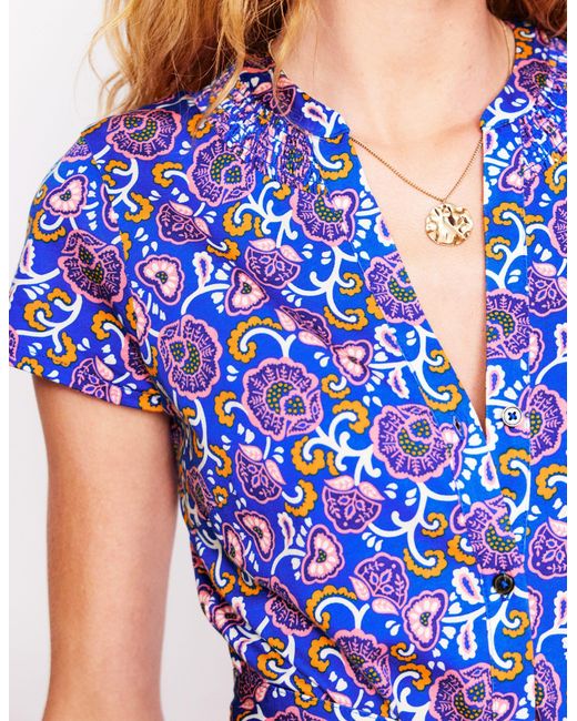 Boden Purple Sara Jersey Shirt Dress Gallery, Garden Vine
