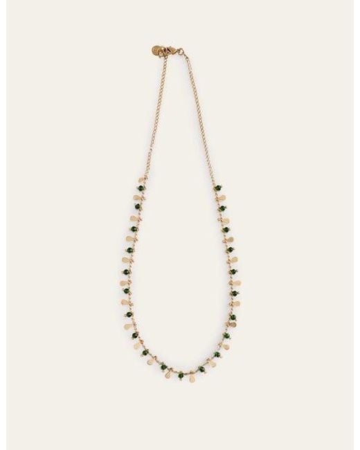 Boden Natural Beaded Necklace