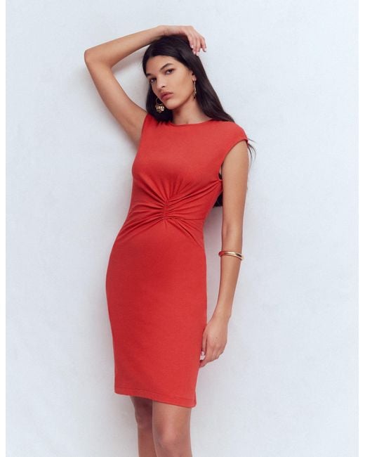 Boden Red Delilah Twist Short Dress