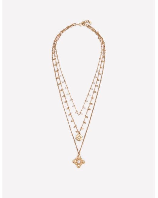 Boden White Layering Necklace