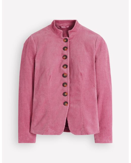 Boden Pink Hereford Military Cord Jacket