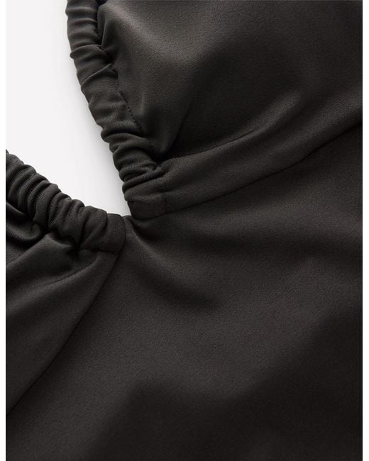 Boden Black Minori Halter Tie Swimsuit